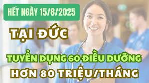 Tuyển dụng 60 điều dưỡng, lương khởi điểm hơn 80 triệu/tháng