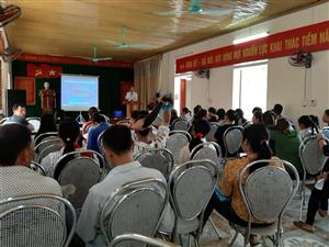 Hội nghị tư vấn, giới thiệu việc làm tại xã Phương Tiến, huyện Vị Xuyên