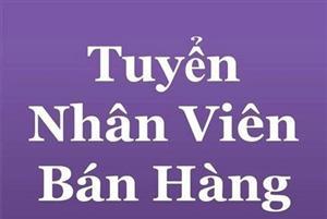 Thông báo tuyển nhân viên bán hàng tại nhà phân phối Quỳnh Hoa